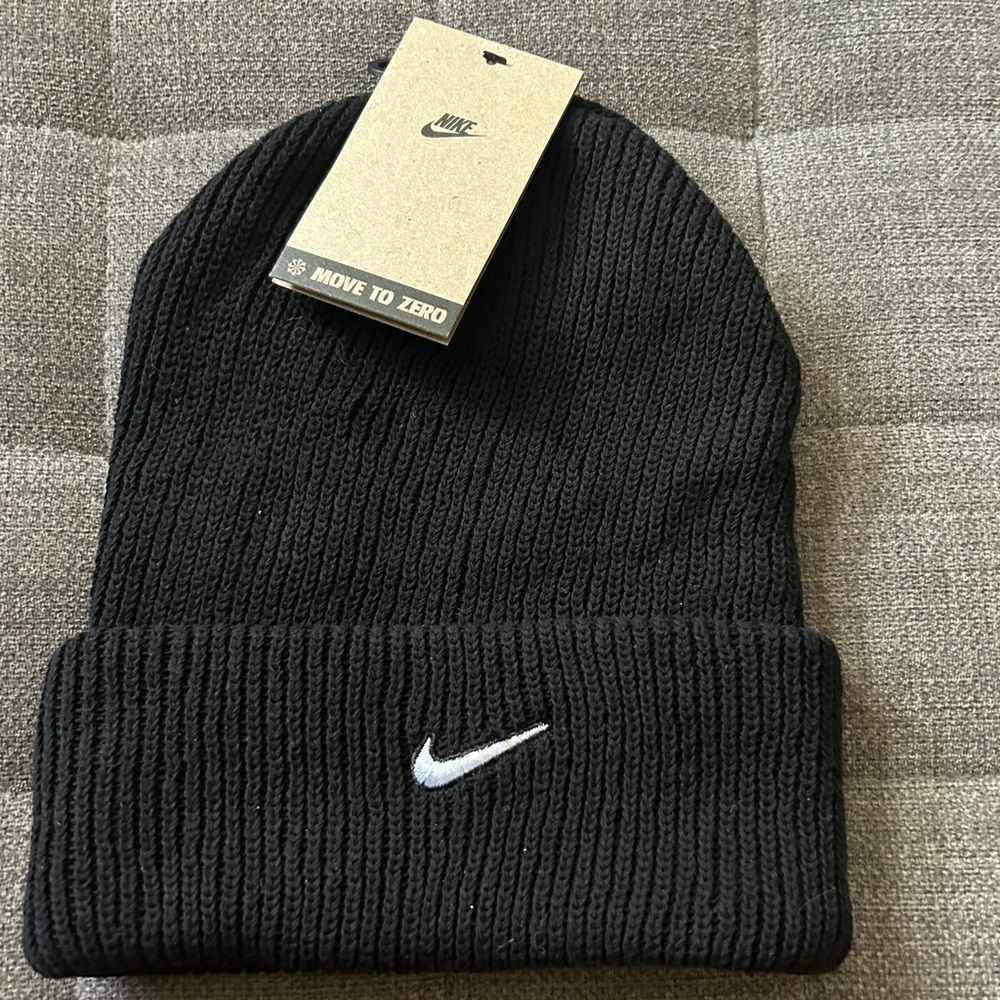 Nike Black Knit Beanie